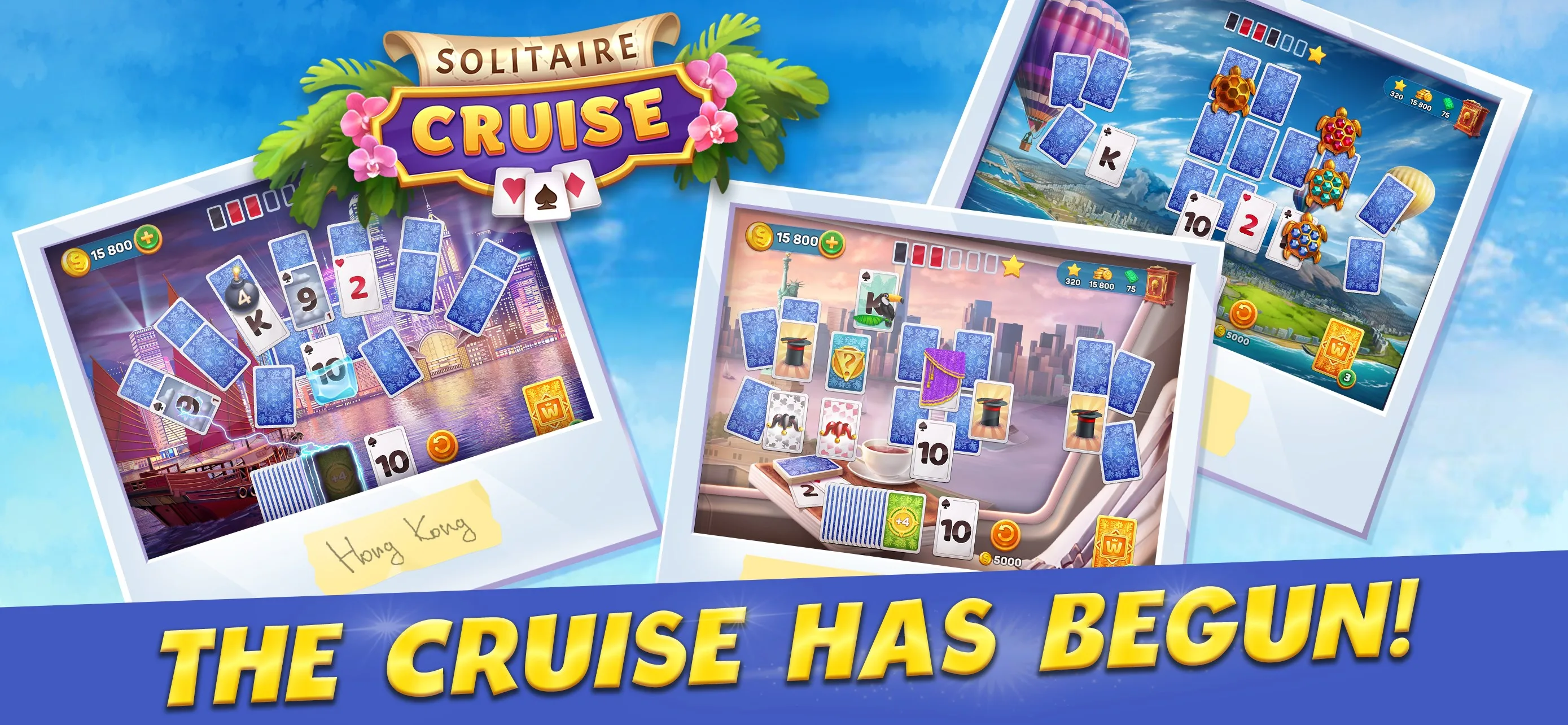 Solitaire Cruise: пасьянс солитер! Игры в карты screenshot 1