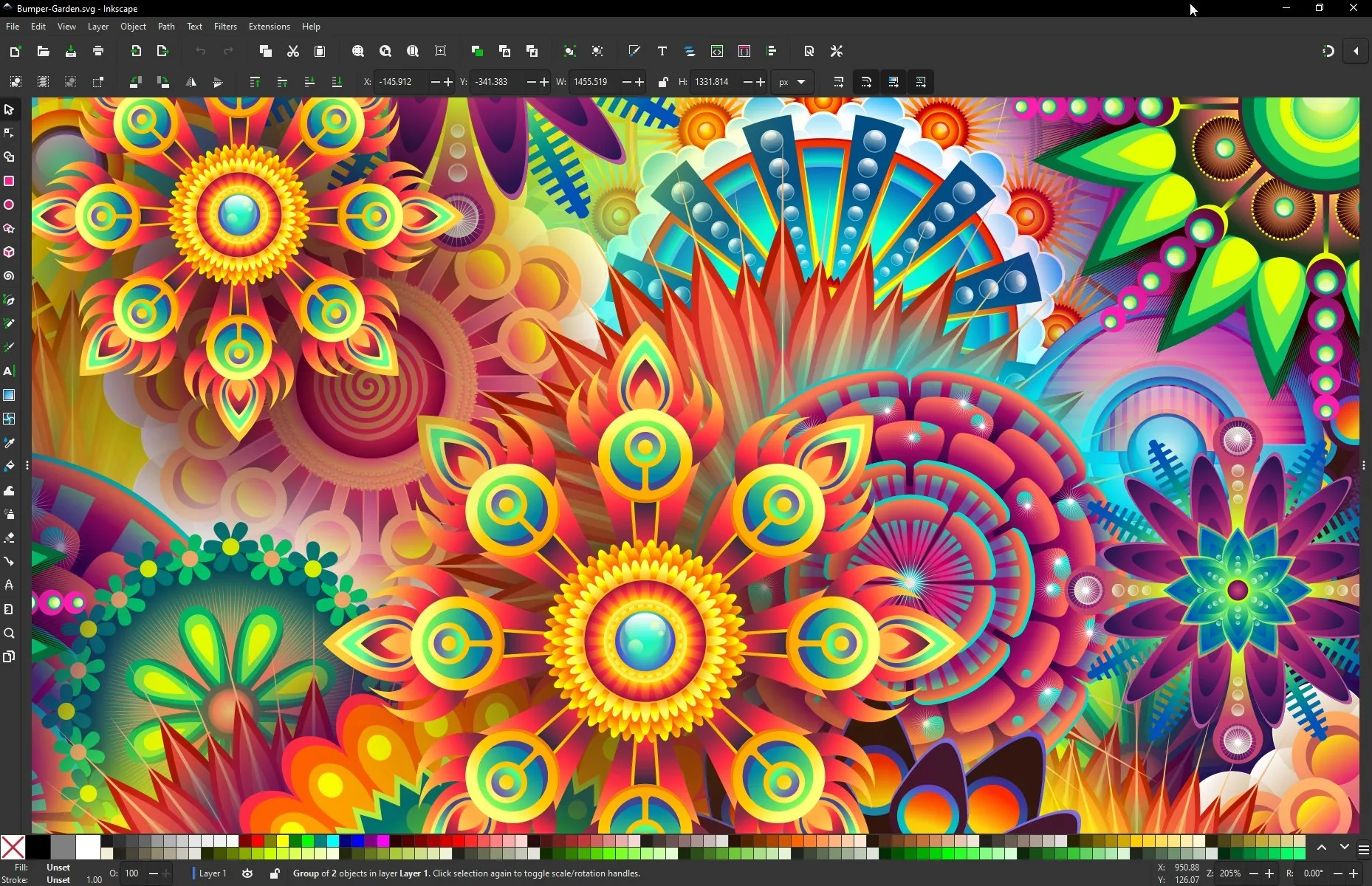 Inkscape screenshot 4