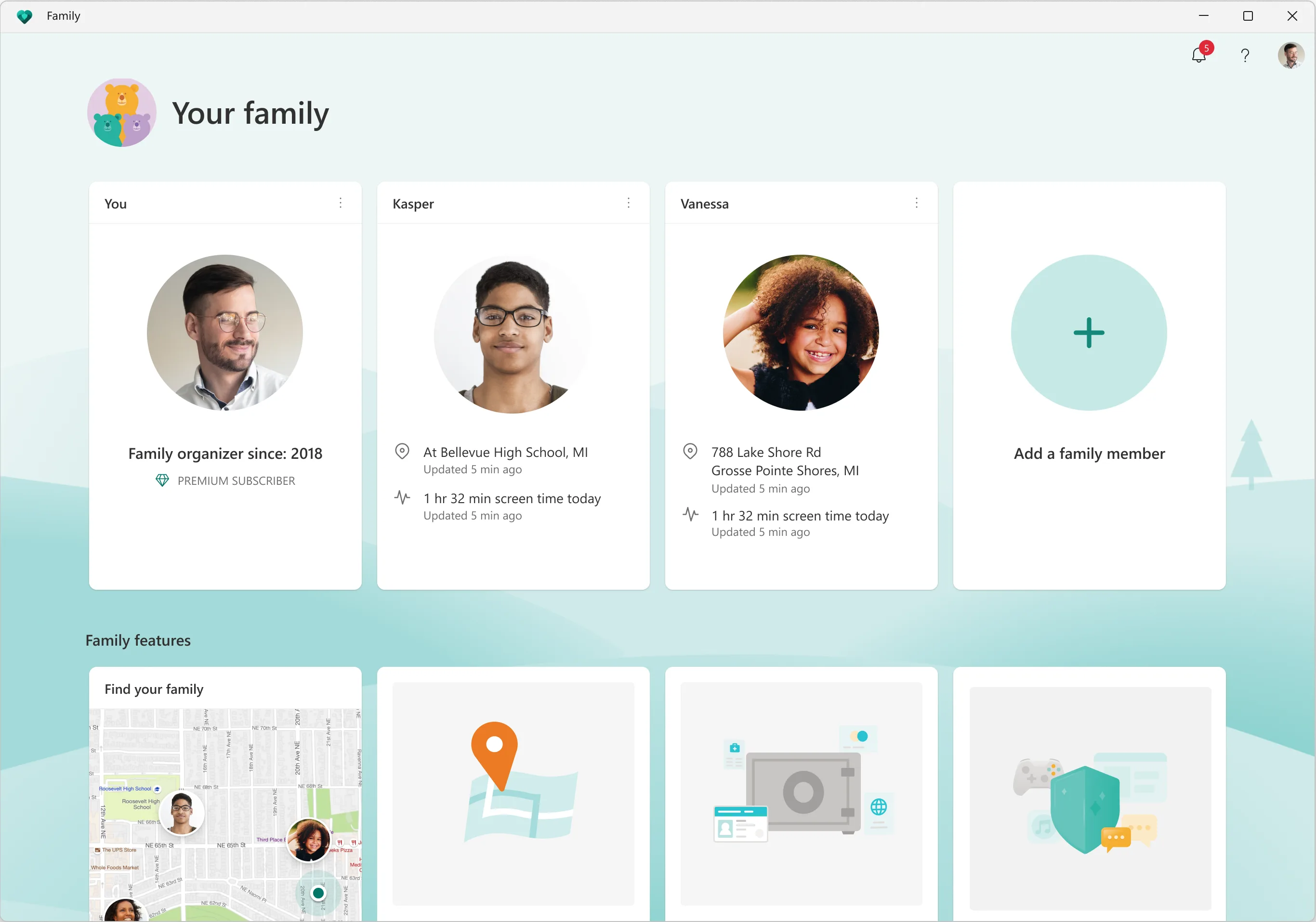 Microsoft Family Safety screenshot 1