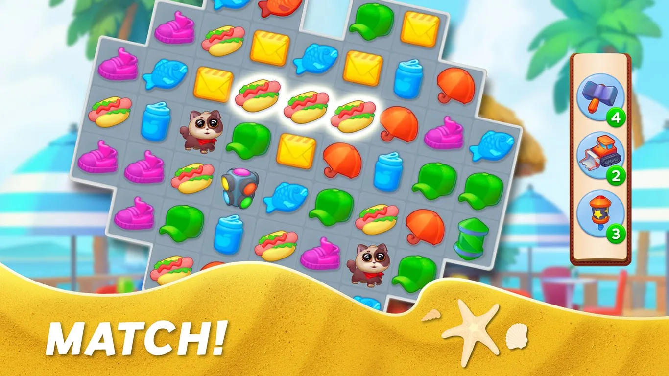 Match Town Makeover: три в ряд screenshot 2