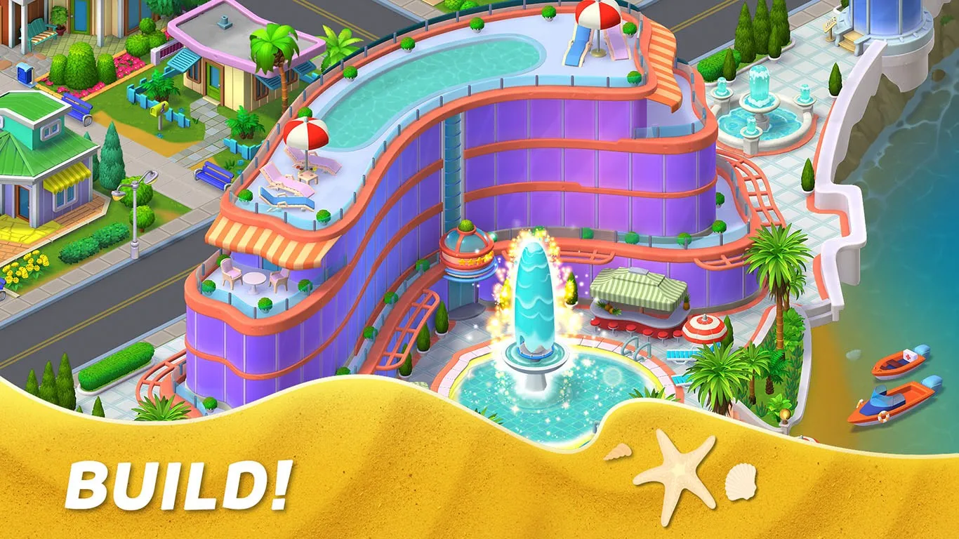 Match Town Makeover: три в ряд screenshot 3