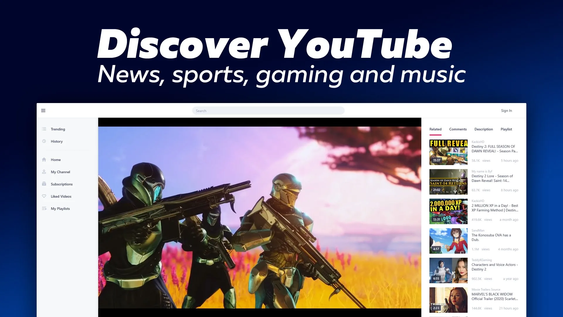 YouPlay - Video & Music Player screenshot 1