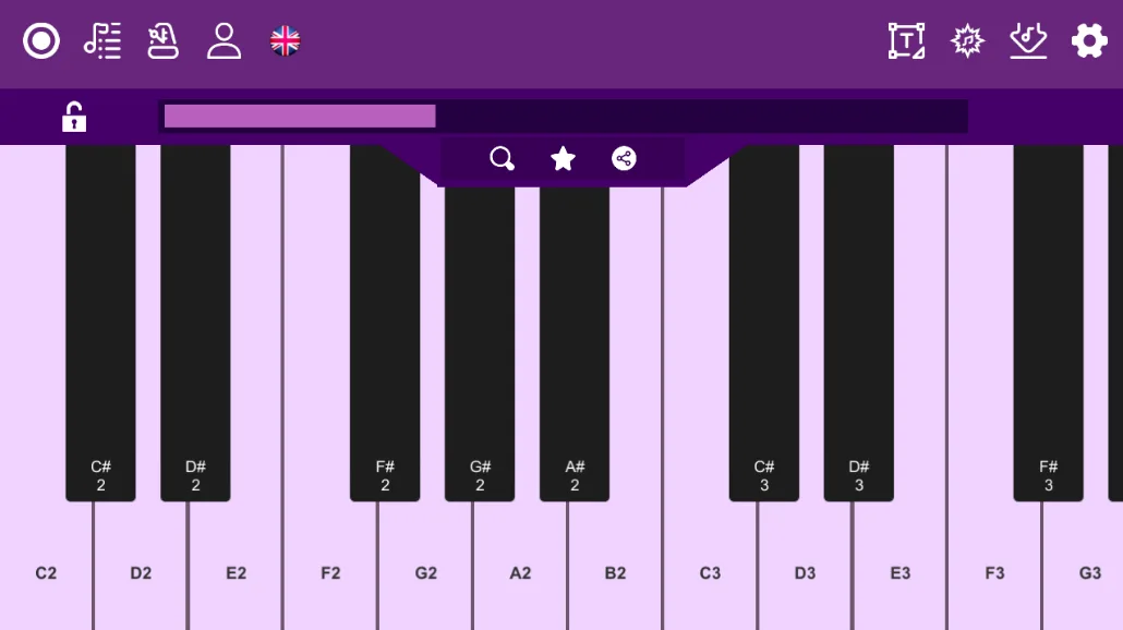 MIDI Piano Editor screenshot 2