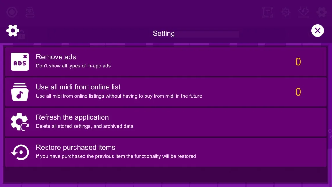 MIDI Piano Editor screenshot 5