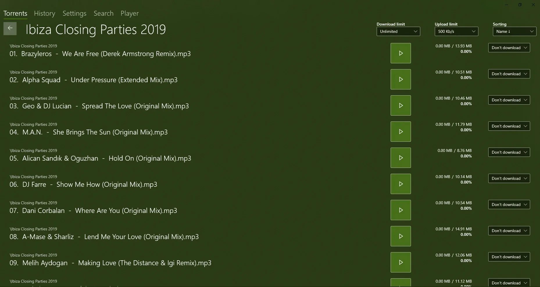 Torrent Gear screenshot 3