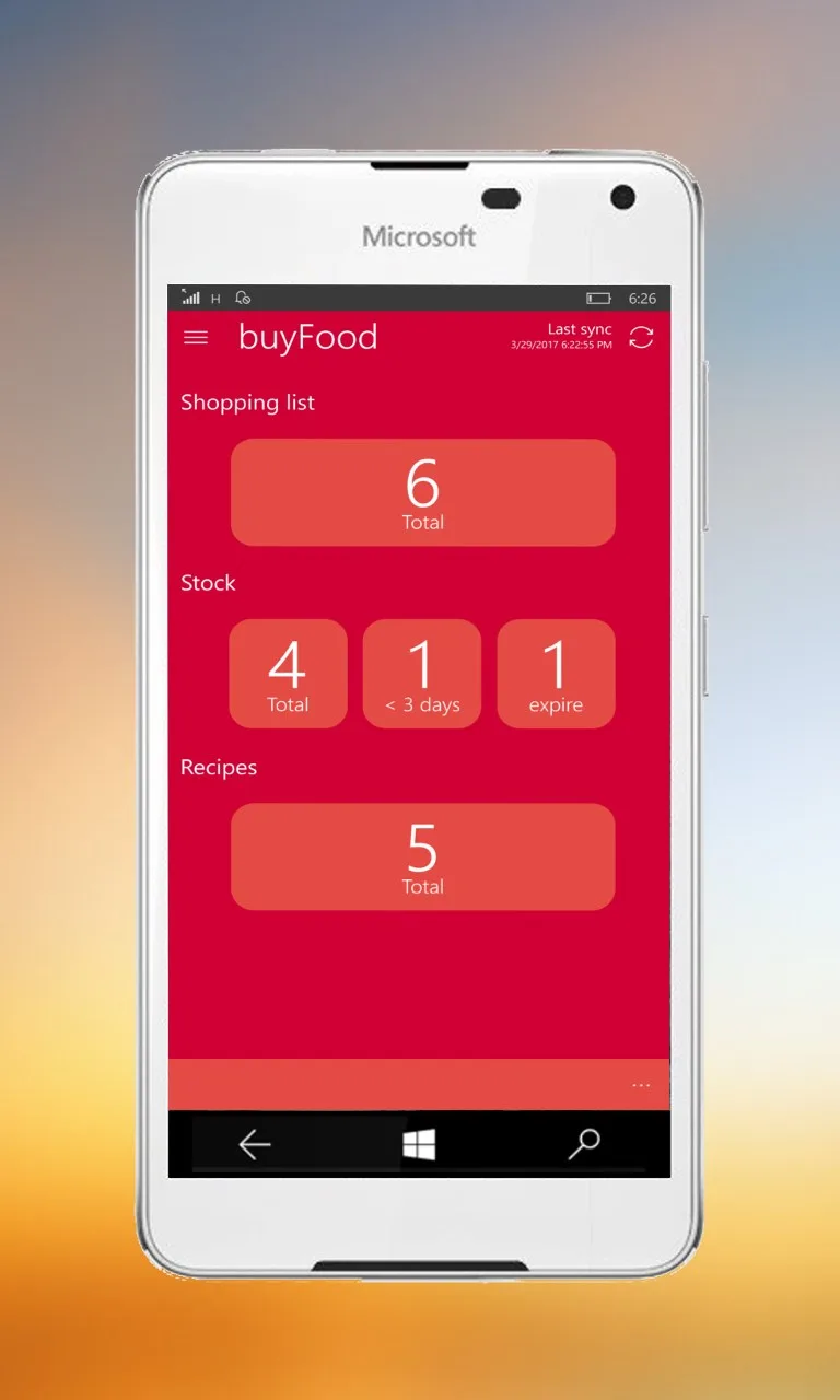 buyFood - shopping and inventories screenshot 2
