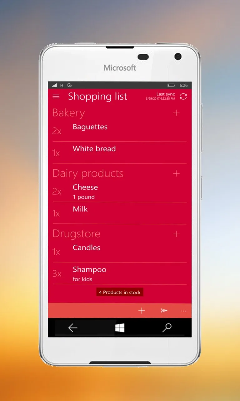 buyFood - shopping and inventories screenshot 3