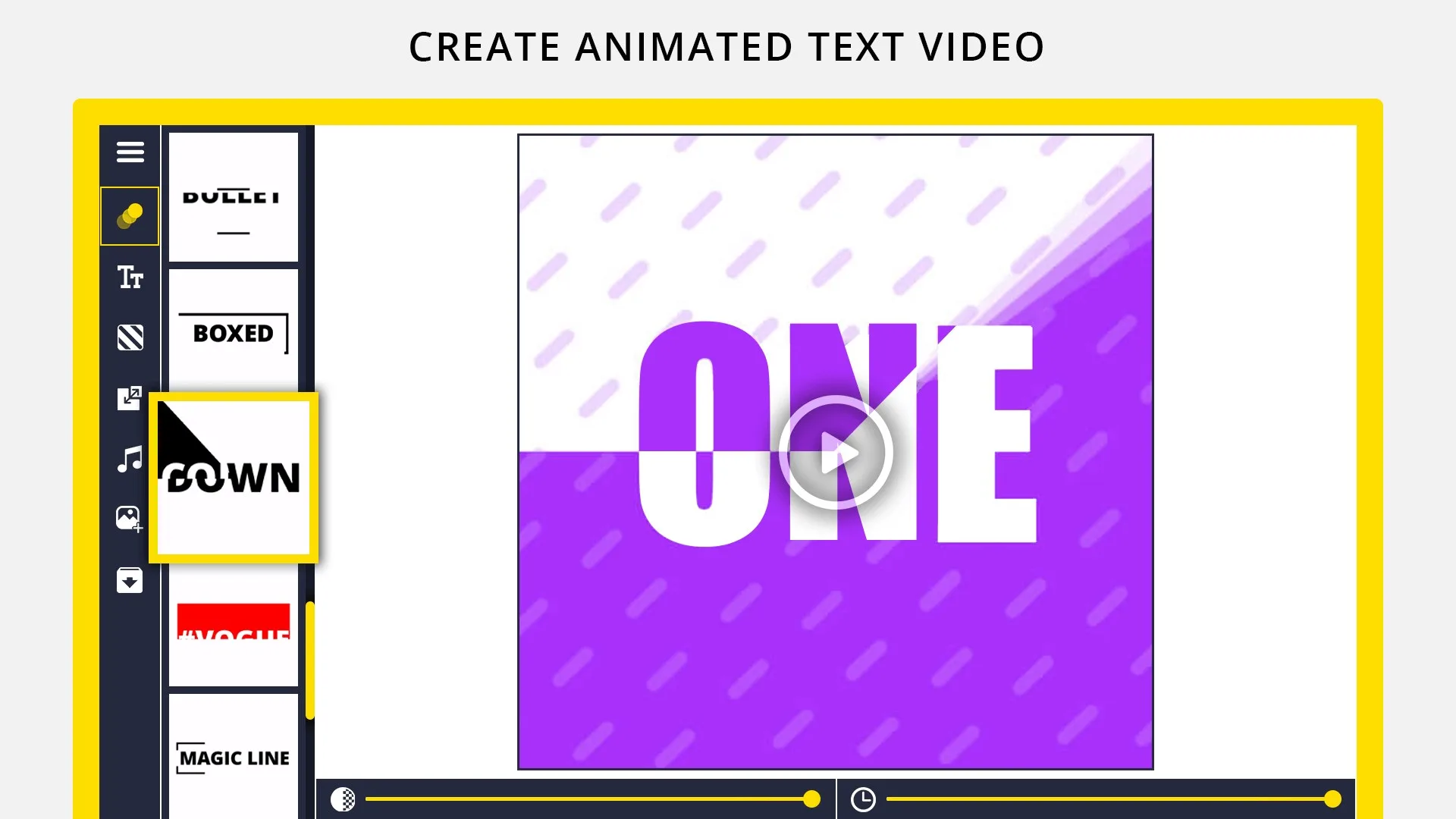 Textro: Animated Text Video screenshot 2