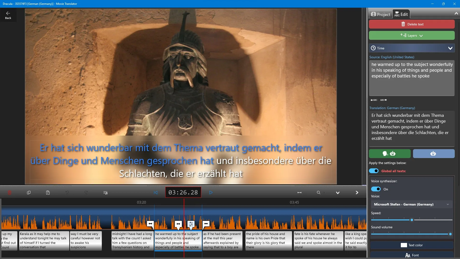 Movie Translator - Переводчик фильмов screenshot 2