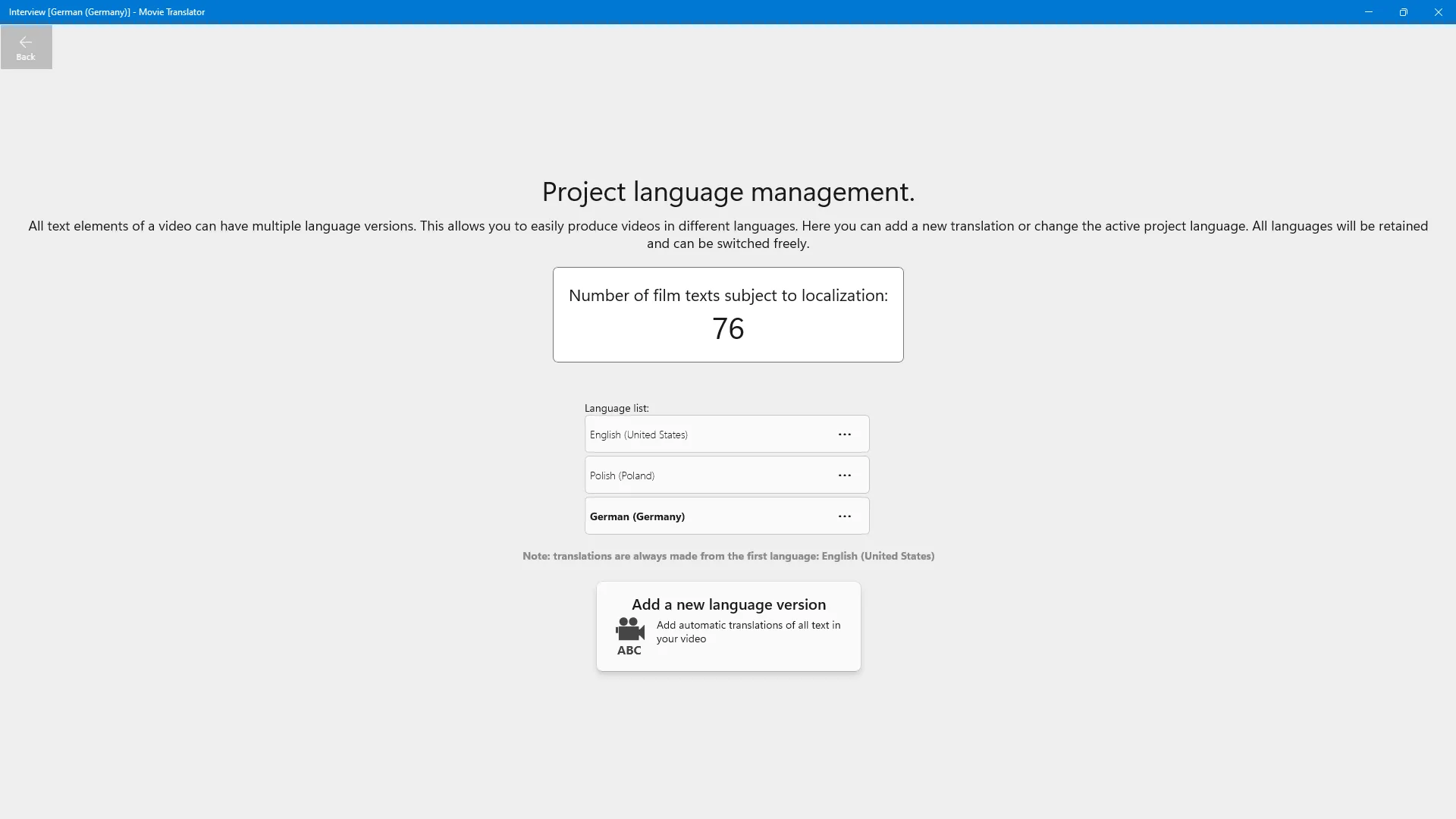 Movie Translator - Переводчик фильмов screenshot 5
