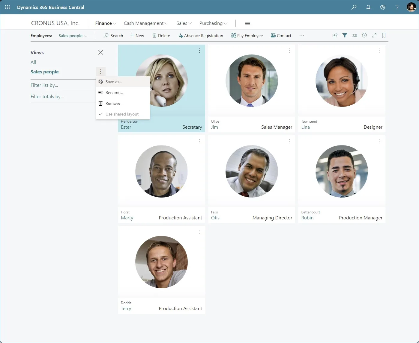 Dynamics 365 Business Central screenshot 5