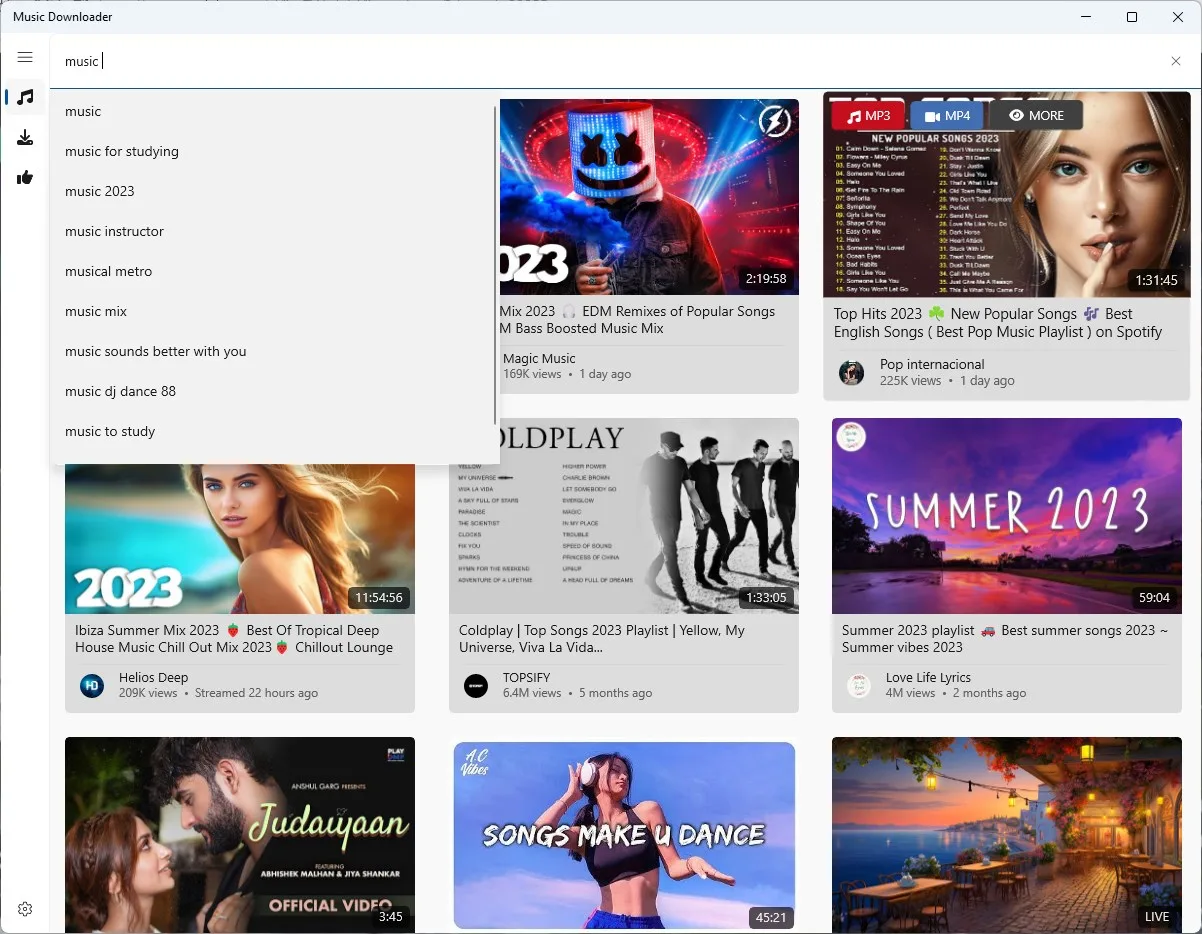 Music Downloader screenshot 1