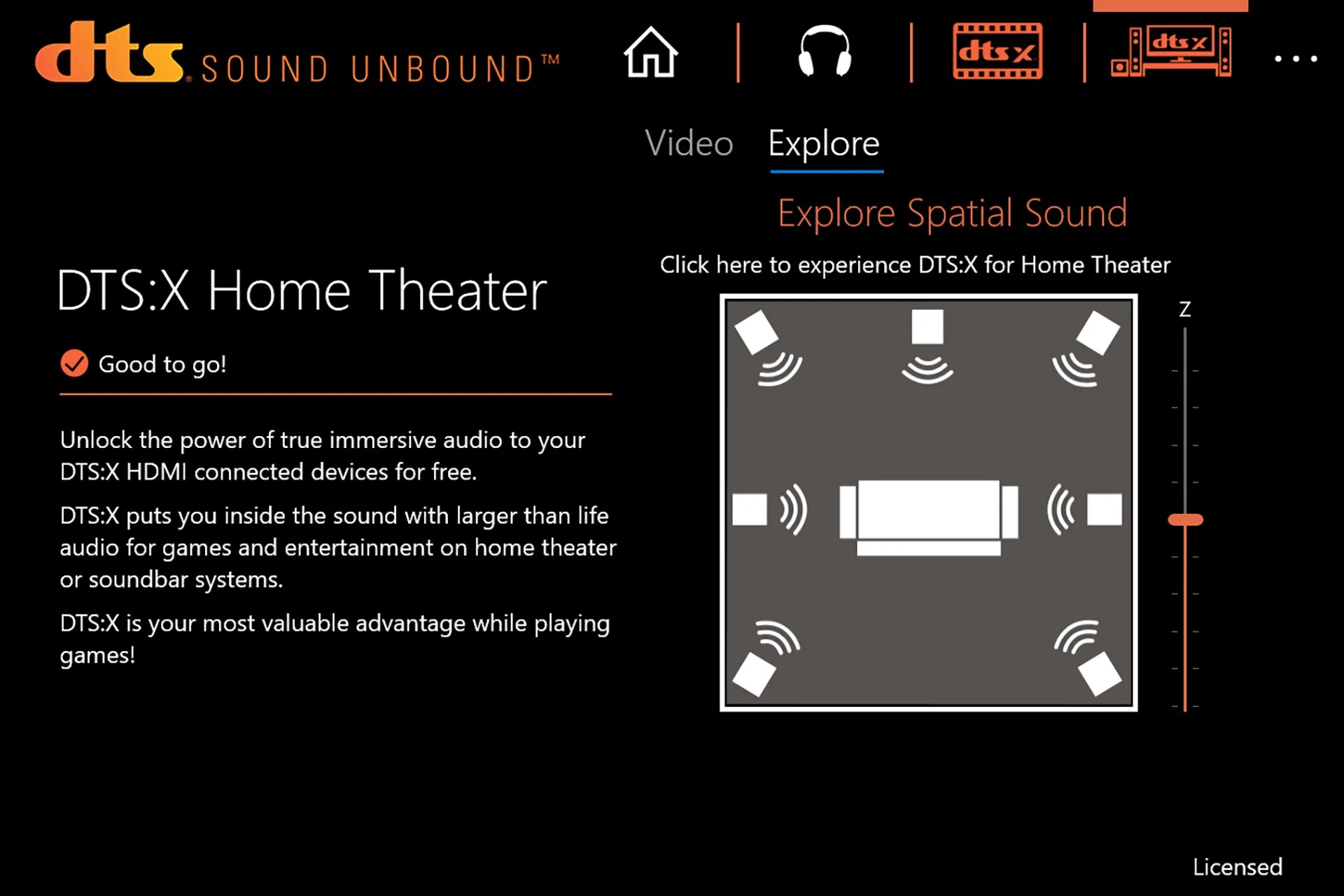 DTS Sound Unbound screenshot 2
