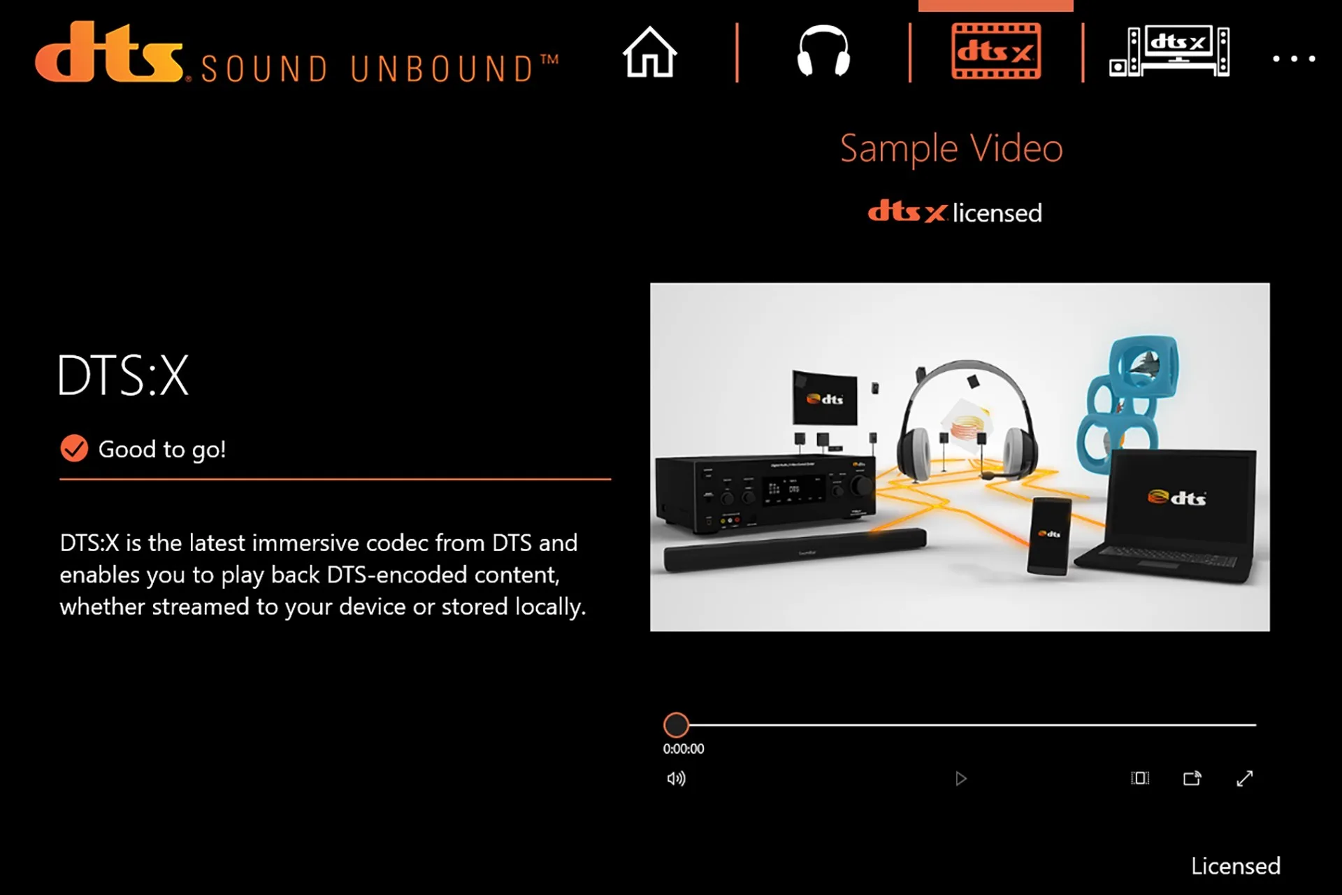 DTS Sound Unbound screenshot 3