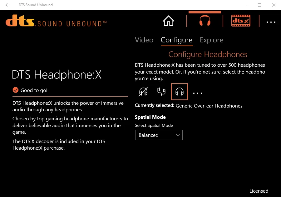 DTS Sound Unbound screenshot 4