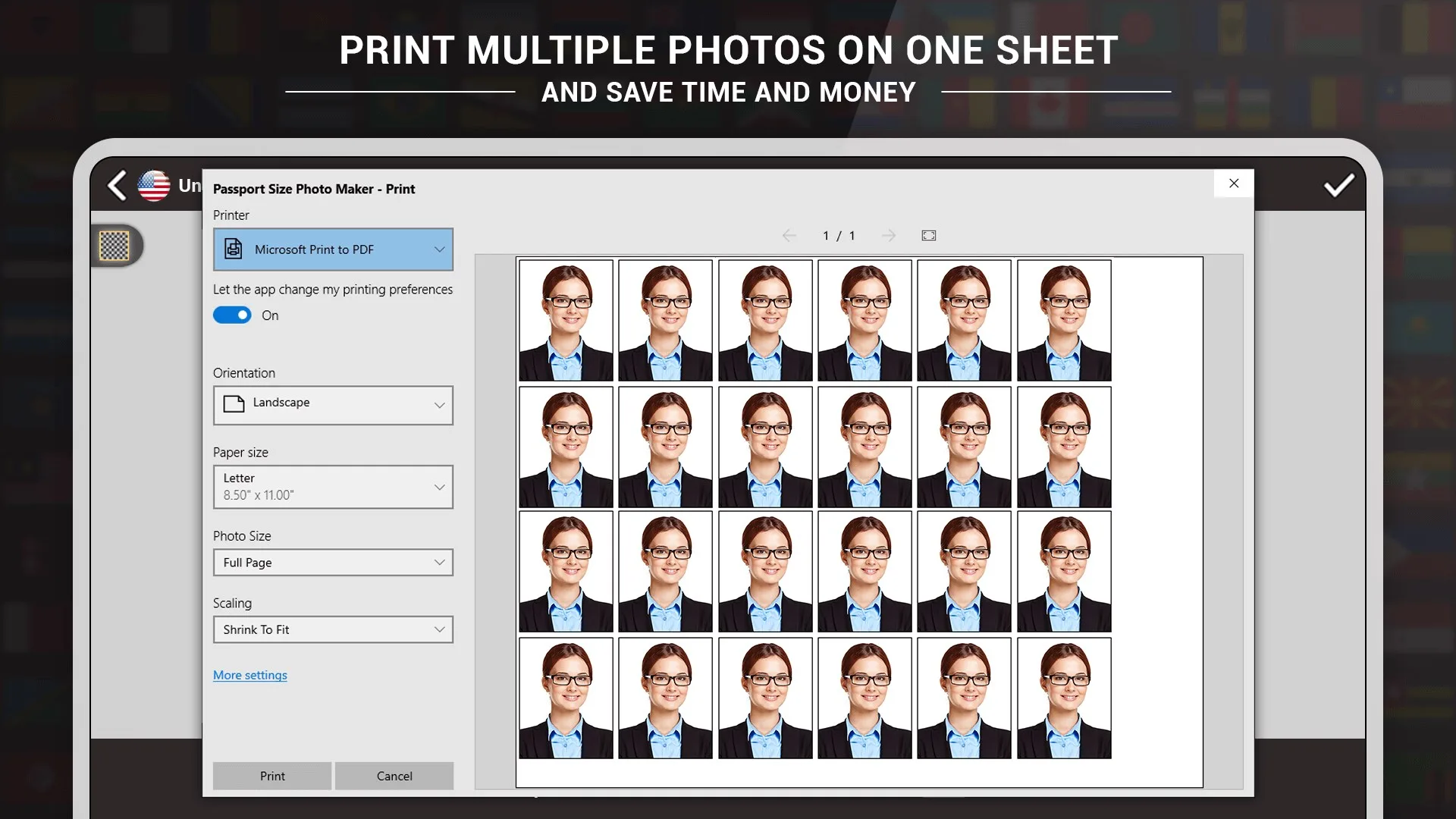 Passport Size Photo Maker screenshot 4