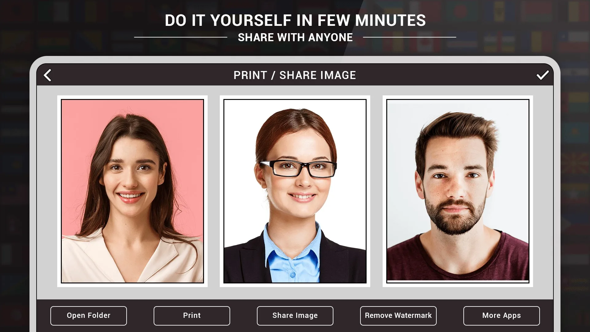 Passport Size Photo Maker screenshot 5