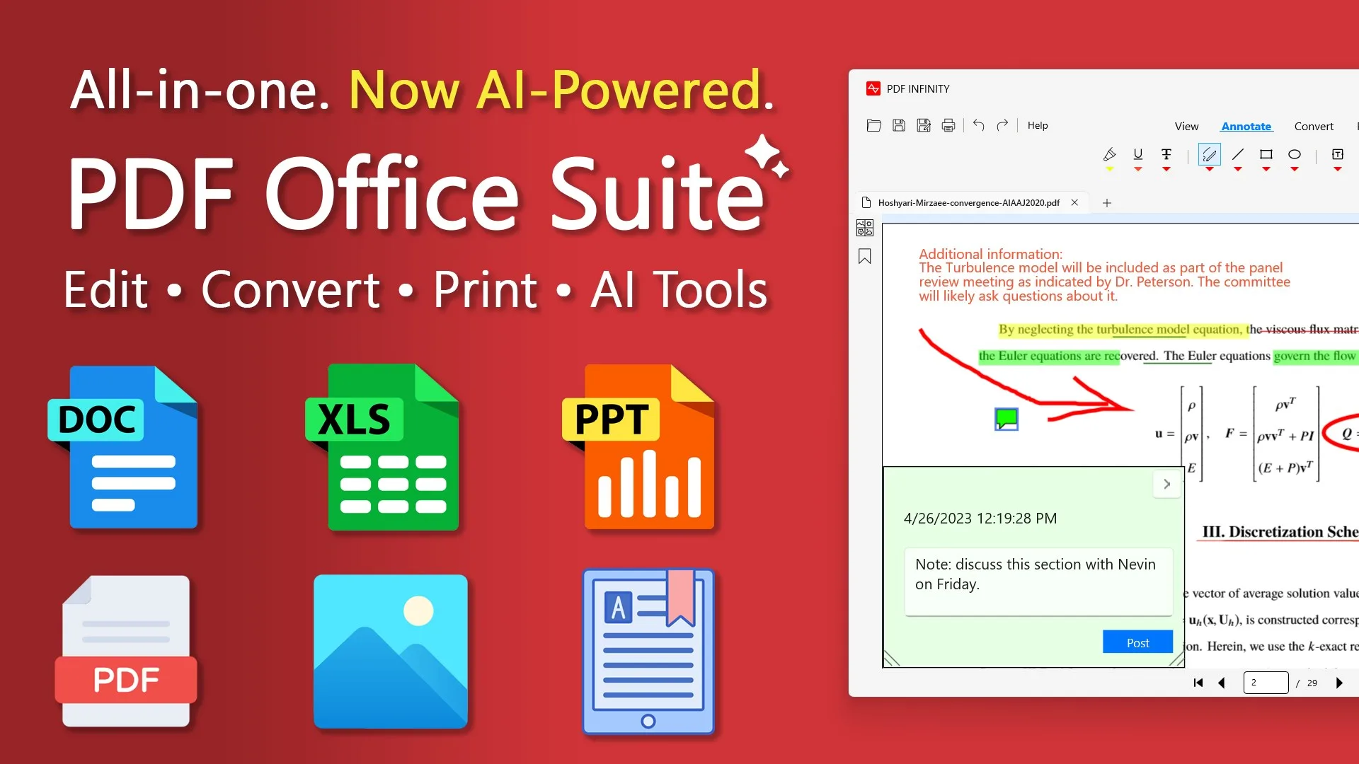 PDF Infinity AI - DOCX, XLSX and PDF Editor screenshot 5