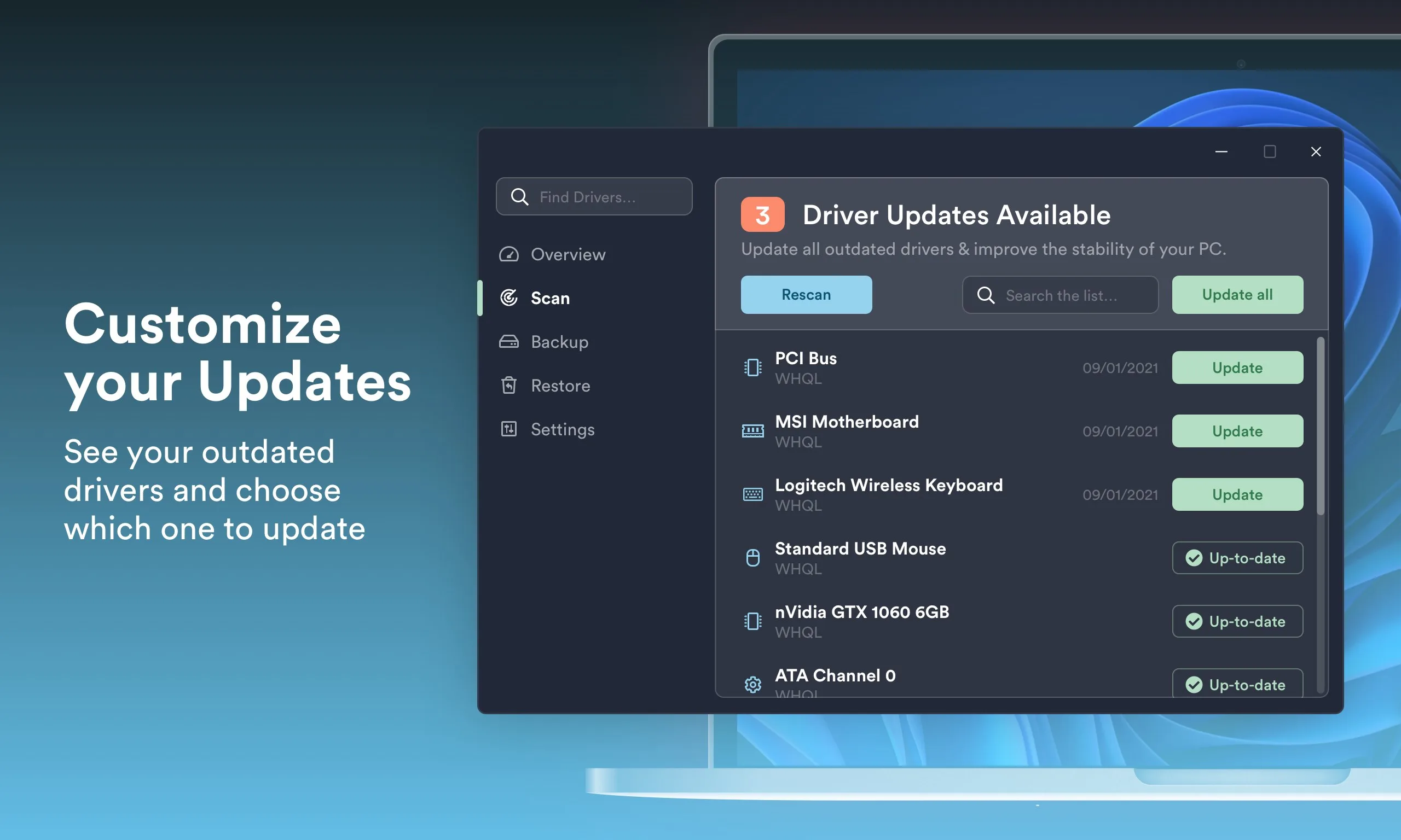 Driver Updater.. screenshot 1