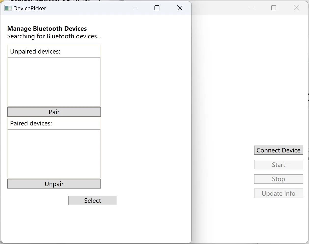 Термінал Bluetooth·· screenshot 1