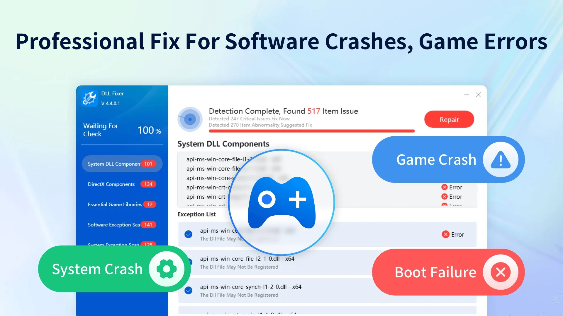 DLL Fixer — Помощь с ошибками ПК screenshot 3