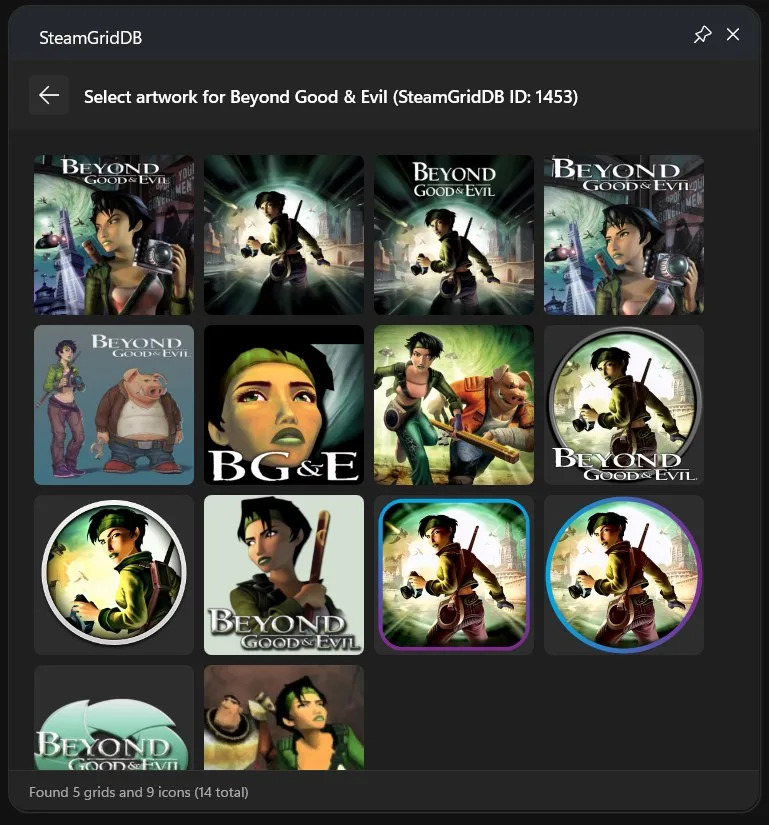 SteamGridDB for Xbox screenshot 1