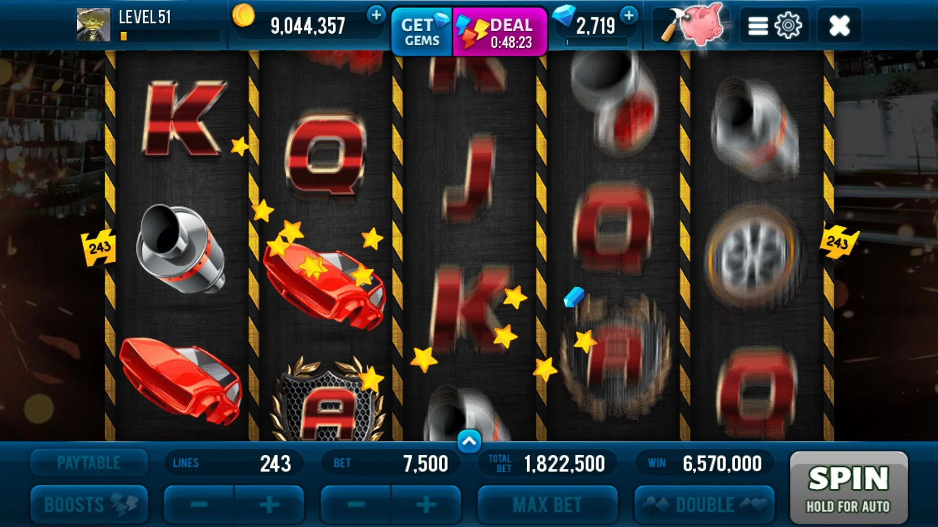 Speed Rush Las Vegas Slot screenshot 4