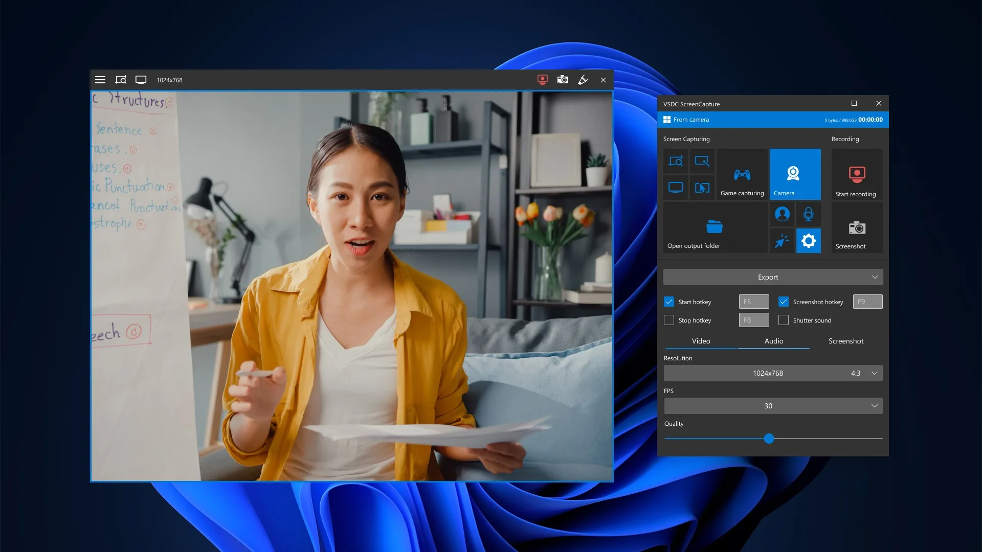VSDC Free Screen Recorder screenshot 1