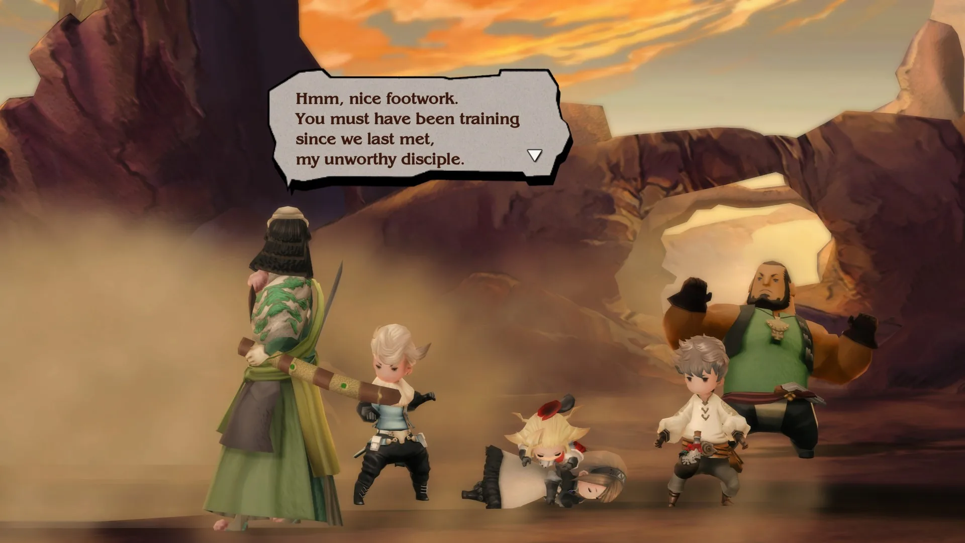 BRAVELY DEFAULT FLYING FAIRY HD Remaster screenshot 1