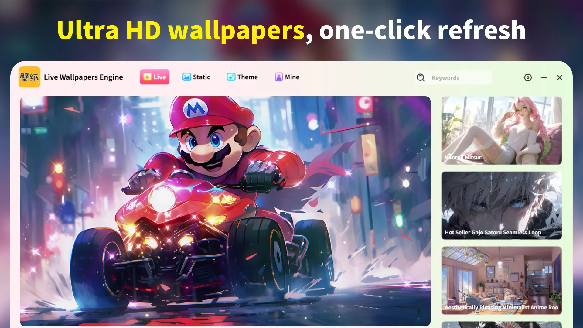 Wallpaper-Live Wallpaper screenshot 3
