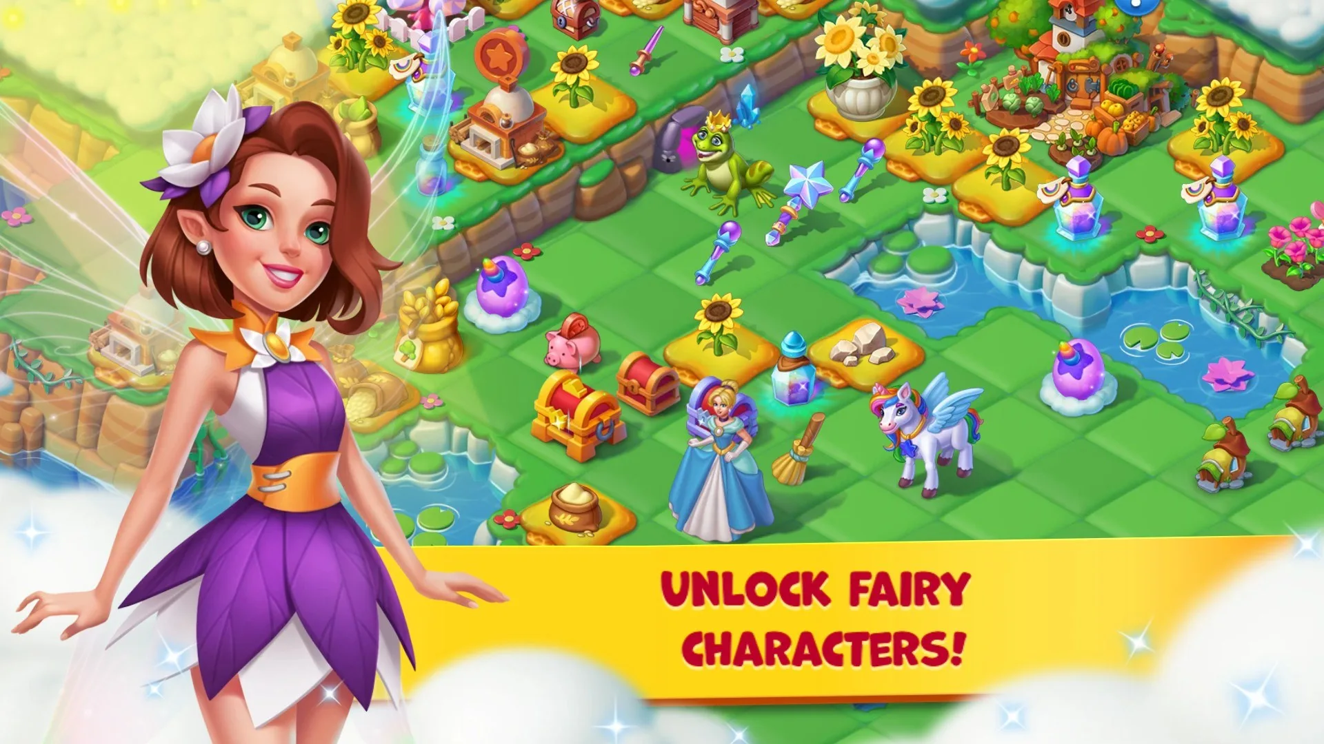 Fairyland: Merge and Magic screenshot 1