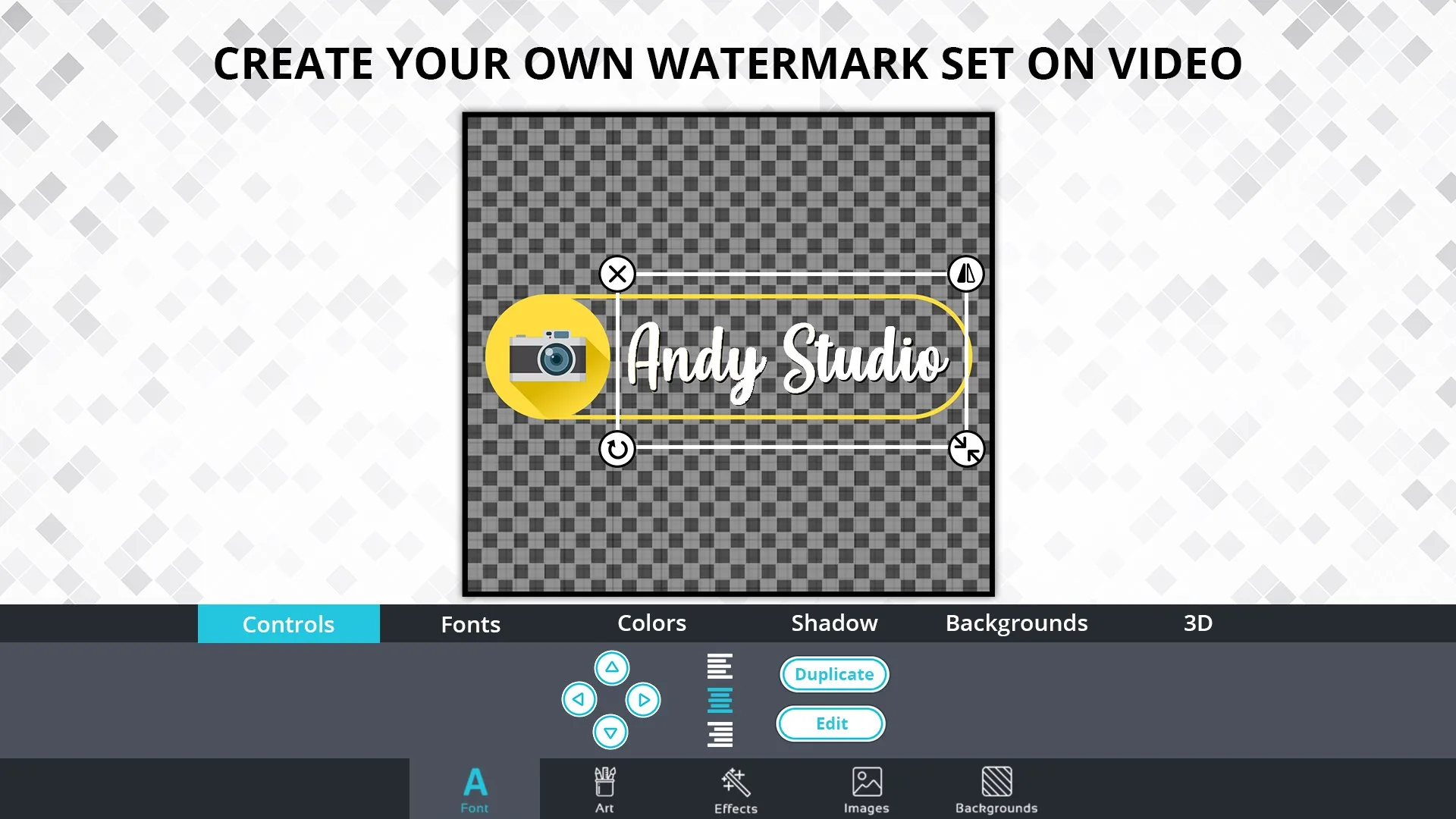 Animated Watermark on Video screenshot 3