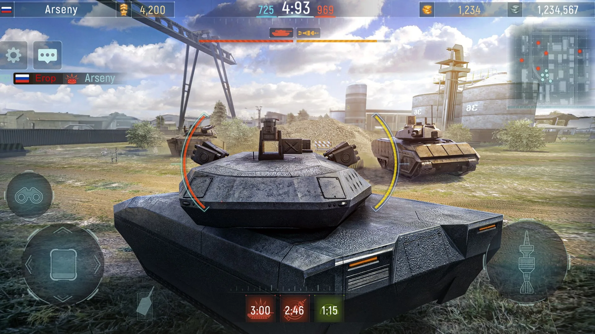 Modern Tanks: Ігри бойові танки screenshot 1