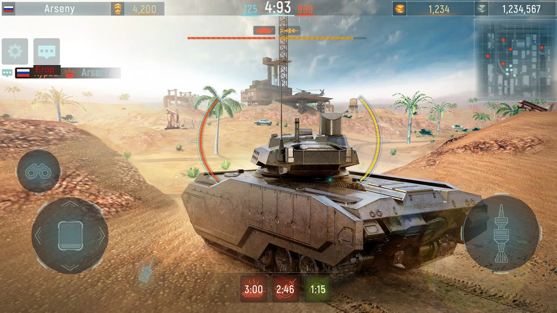 Modern Tanks: Ігри бойові танки screenshot 3