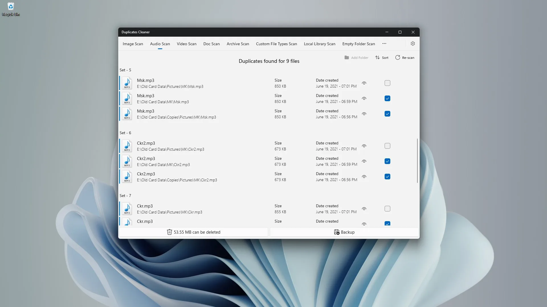 Duplicates Cleaner screenshot 3
