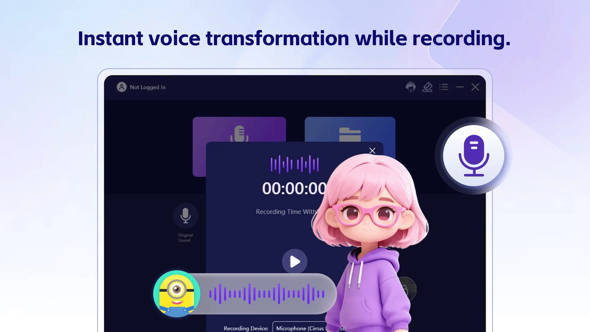 Voice Changer-change the voice screenshot 2