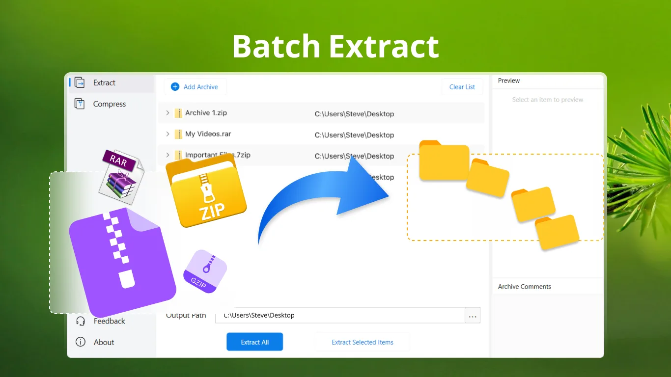AukZip: Extractor de Zip y RAR screenshot 2