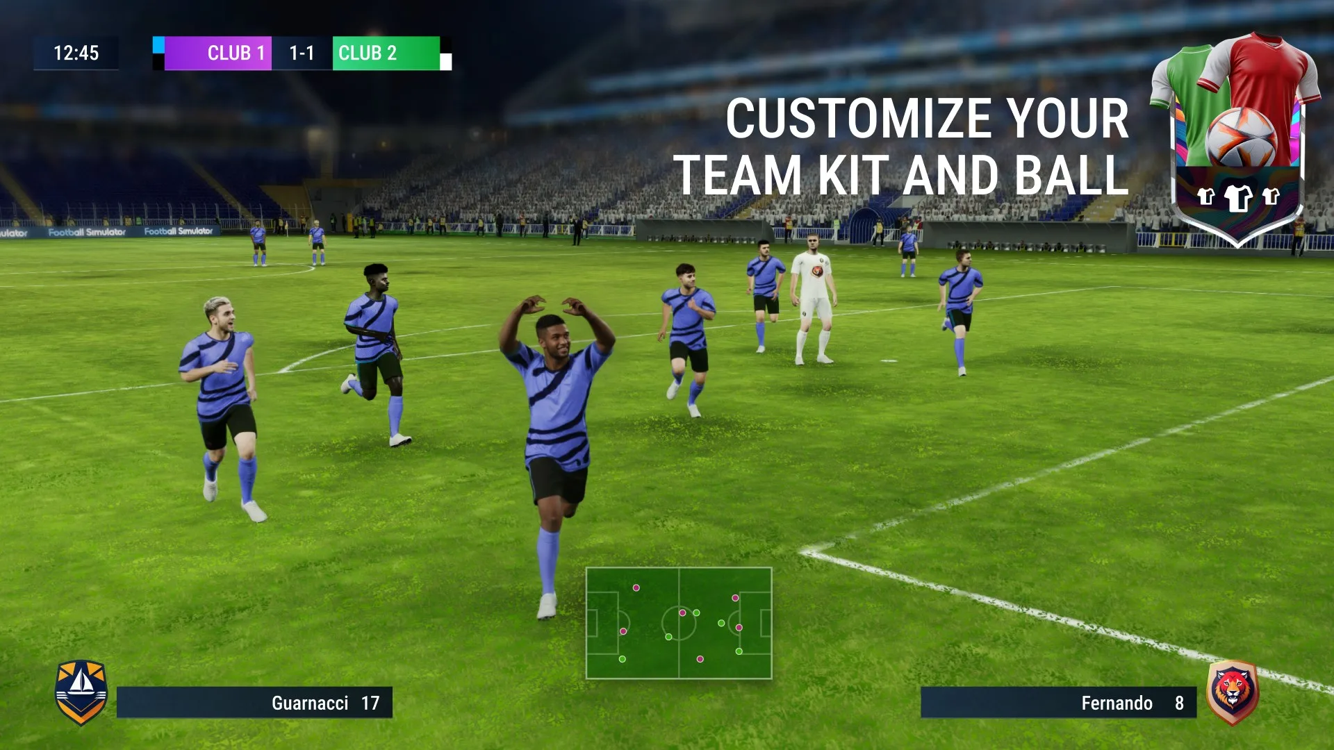 Football Simulator - World Champions screenshot 1