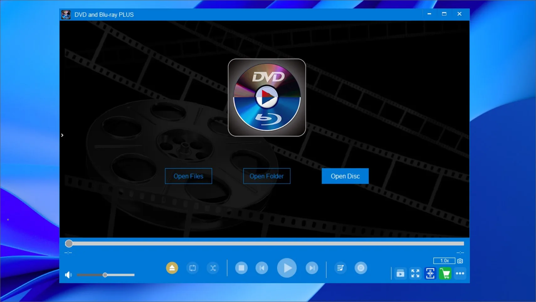 DVD and Blu-ray PLUS screenshot 1