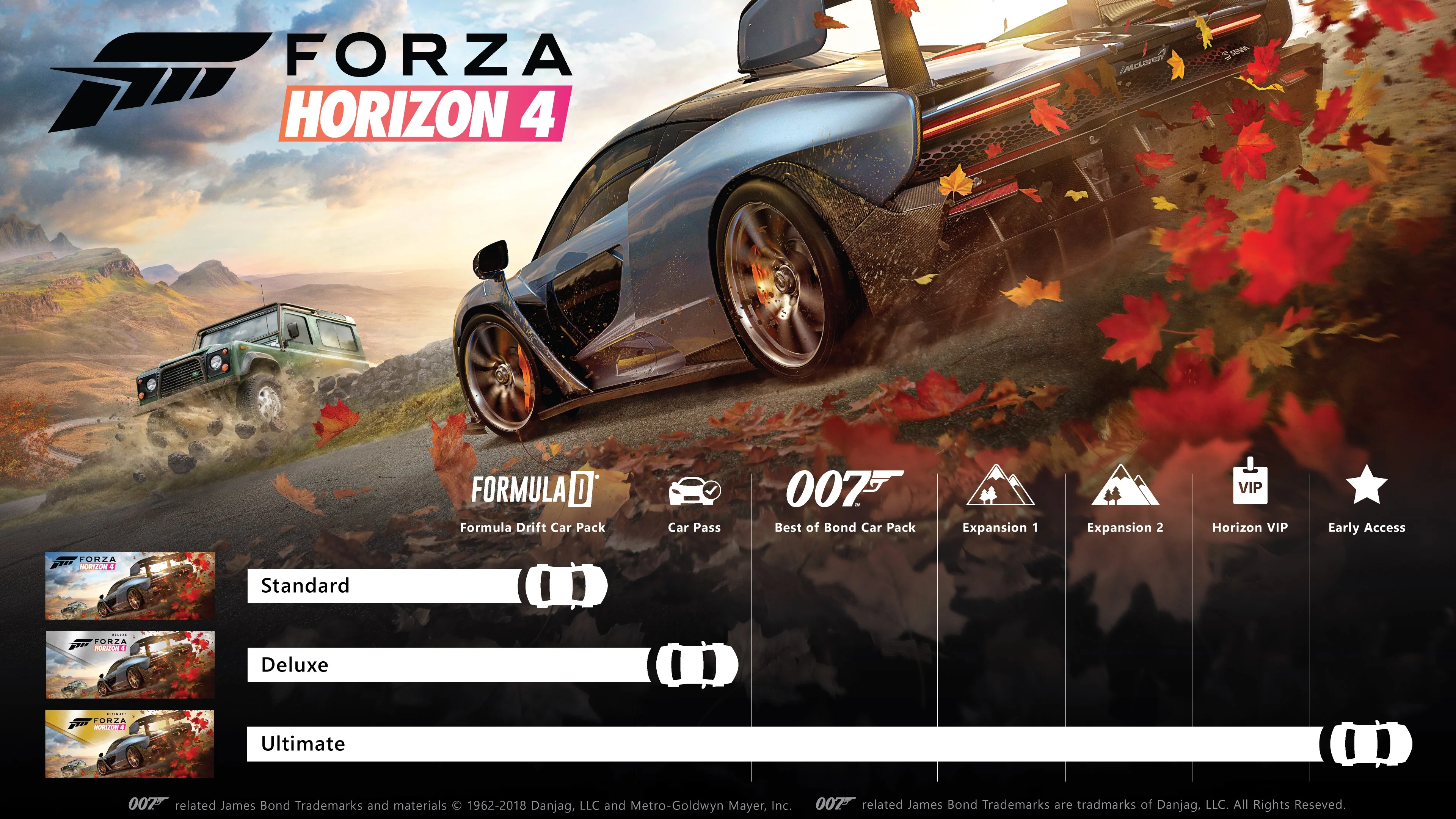 Forza Horizon 4: стандартное издание screenshot 1