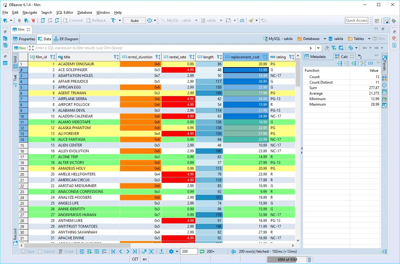 DBeaver CE screenshot 4