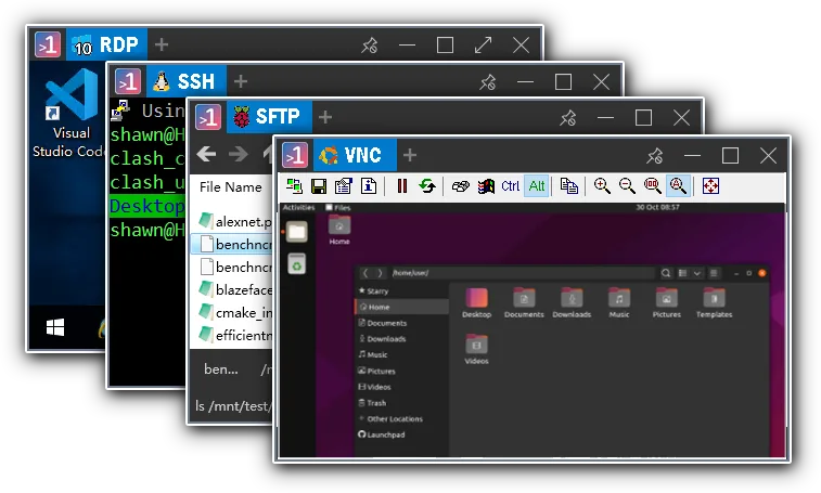 1Remote - mstsc remote desktop screenshot 2