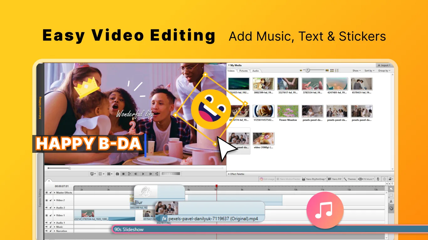 Movie Maker - Video Editor by Nero PRO screenshot 1
