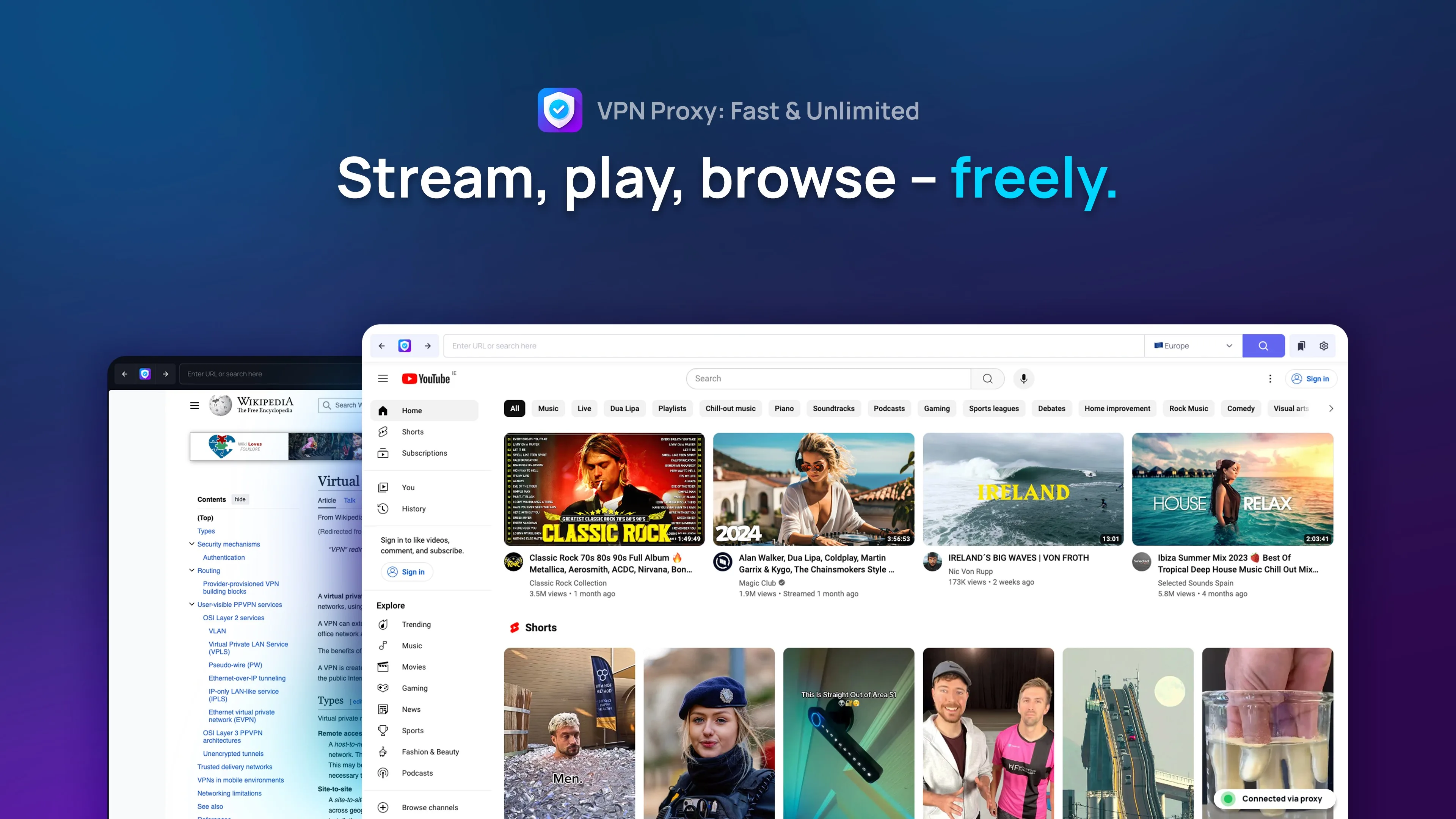 VPN Proxy: Fast & Unlimited screenshot 1
