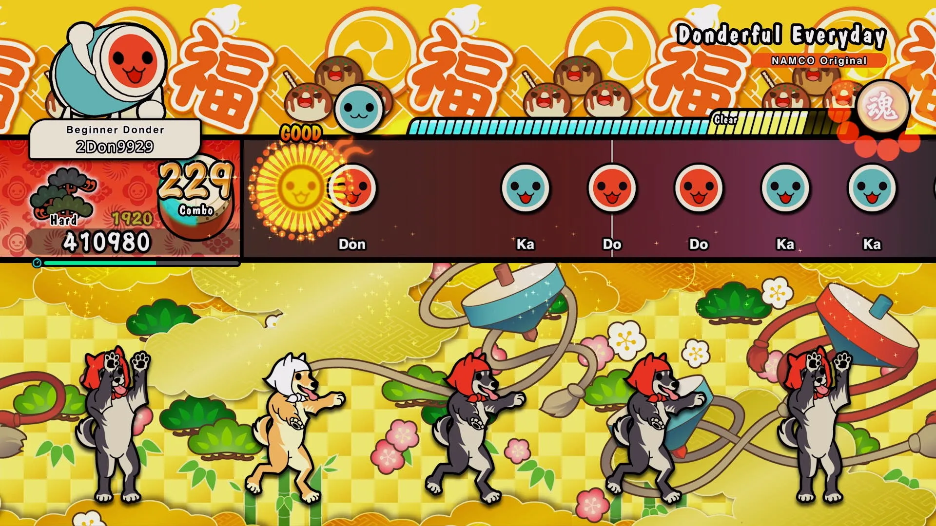 Taiko no Tatsujin Rhythm Festival screenshot 2