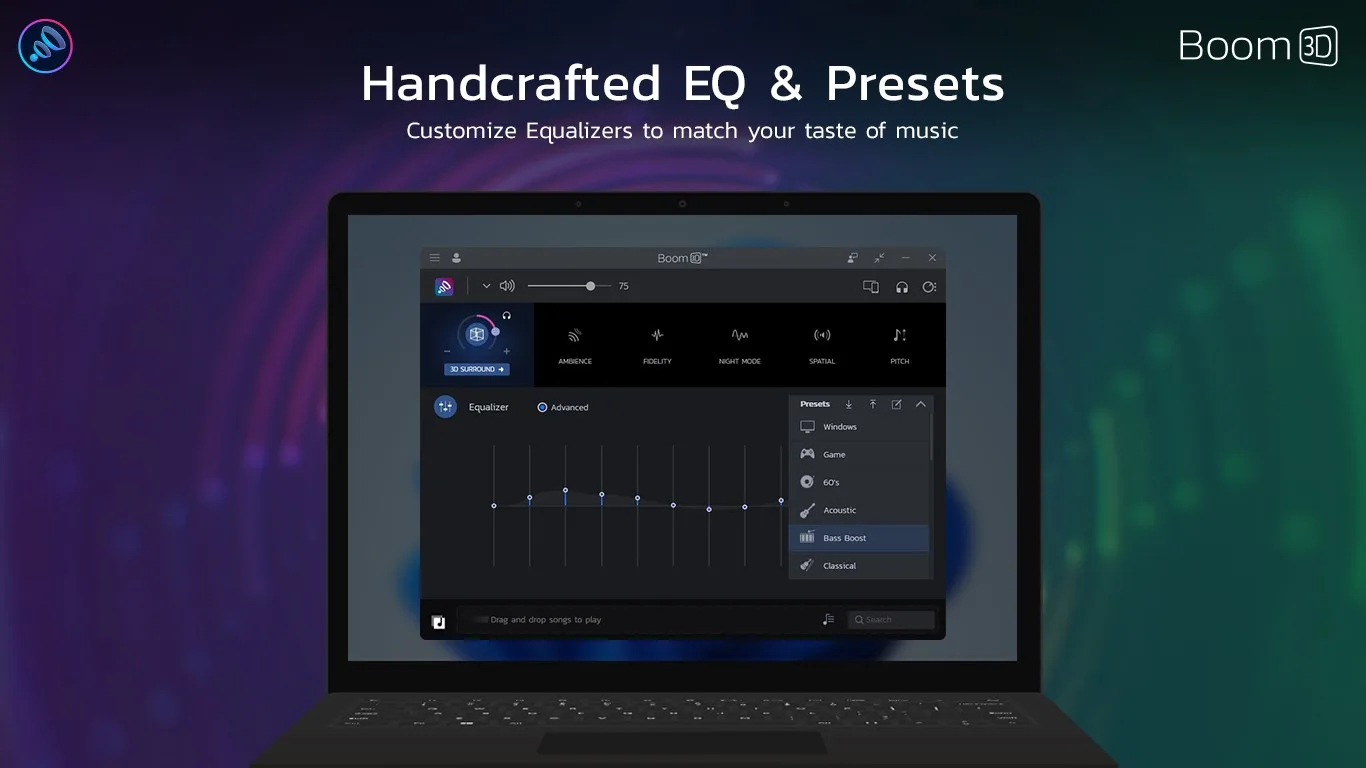 Boom 3D: Audio Enhancer, Equalizer & Bass screenshot 5
