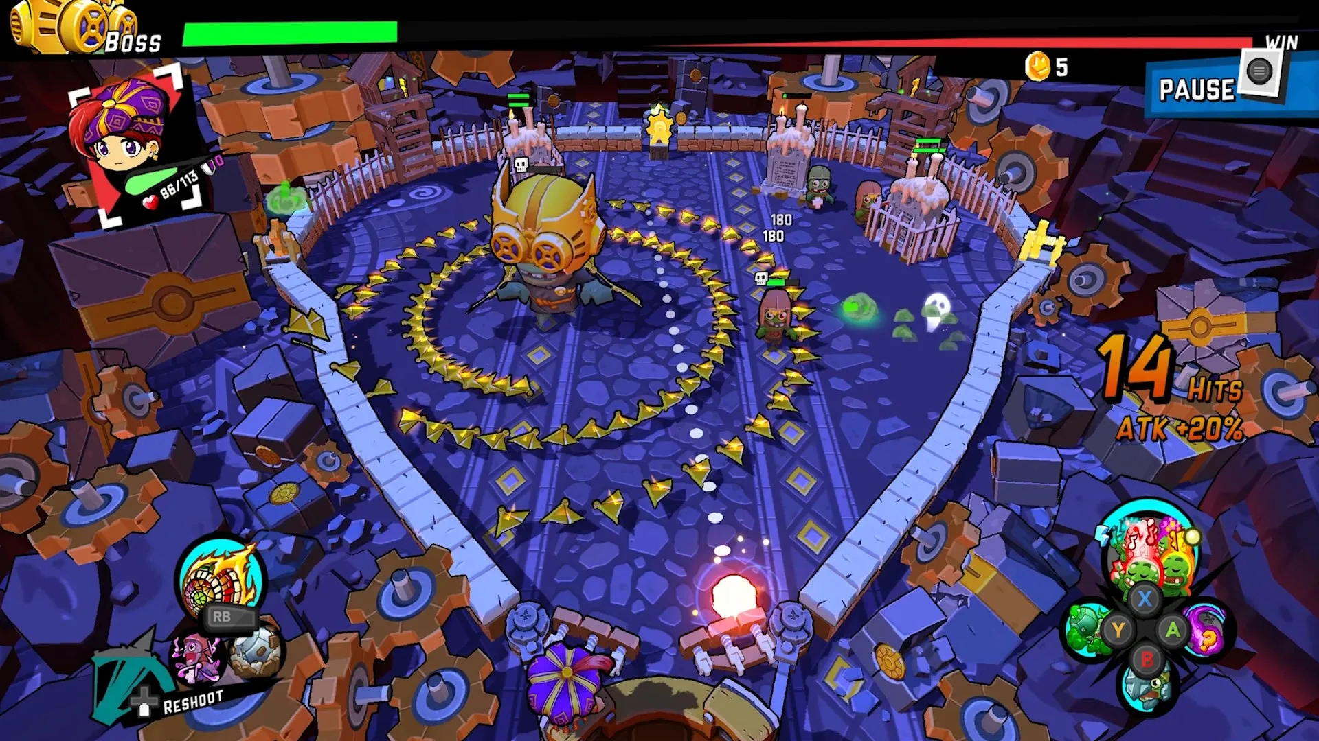Zombie Rollerz: Pinball Heroes screenshot 4