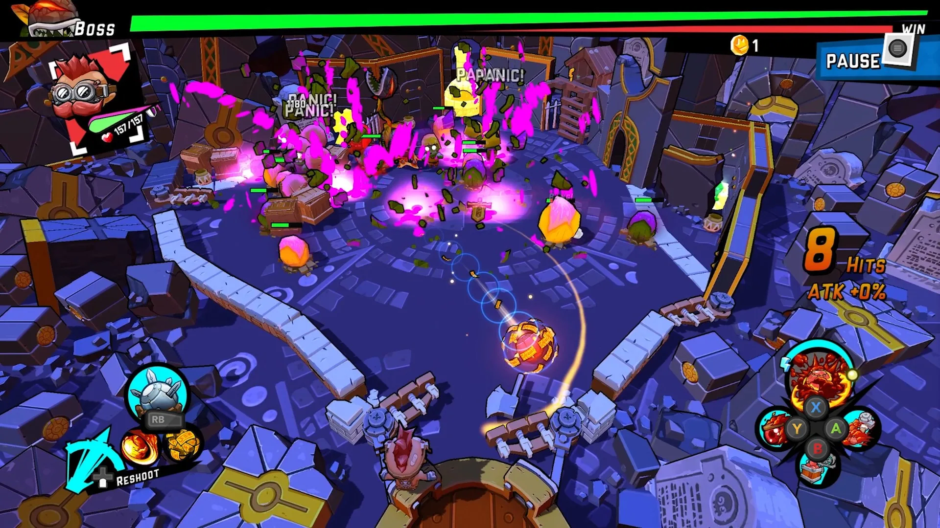 Zombie Rollerz: Pinball Heroes screenshot 5