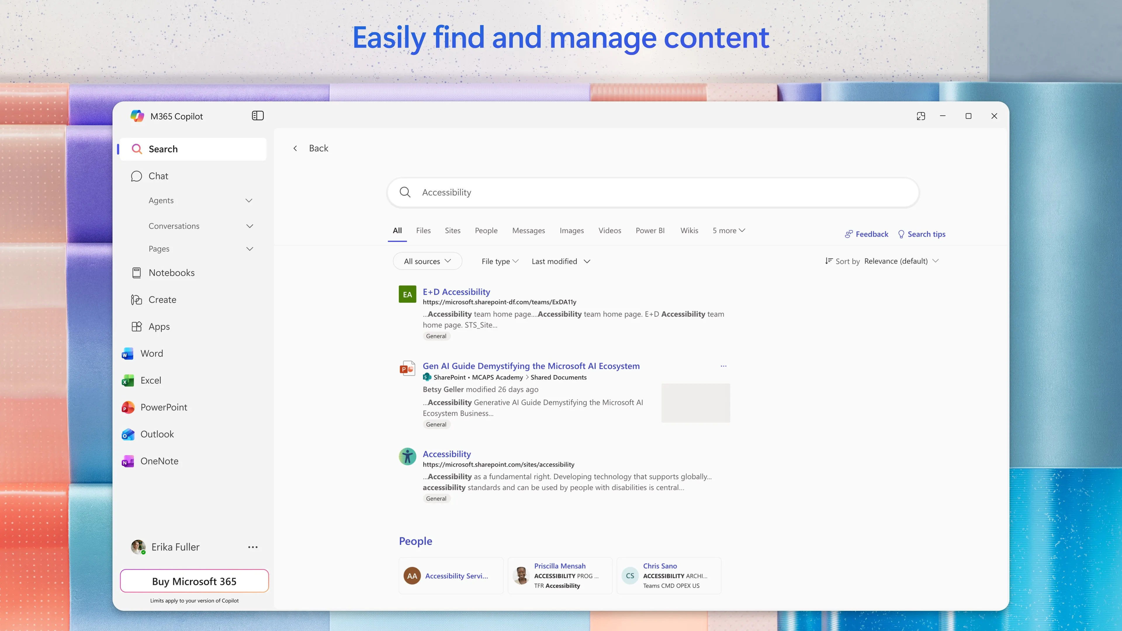 Microsoft 365 Copilot screenshot 4