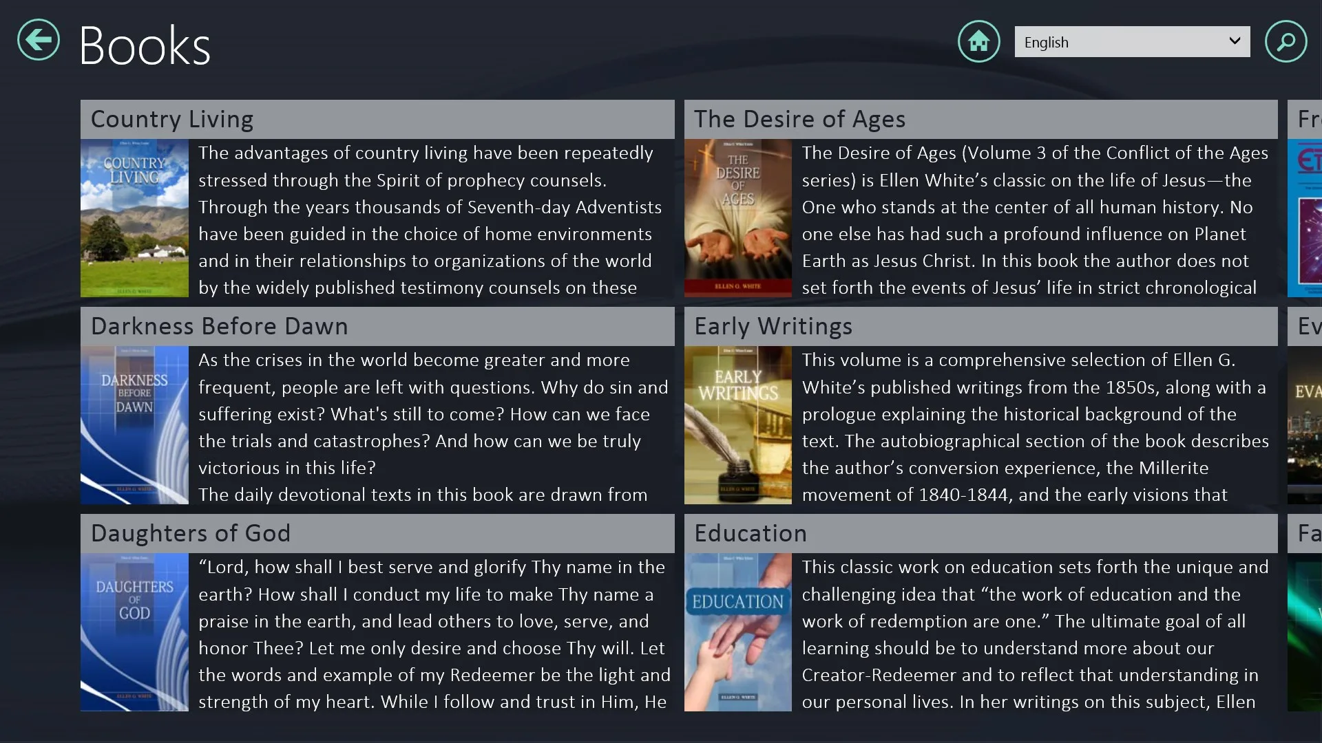 EGW Writings screenshot 3